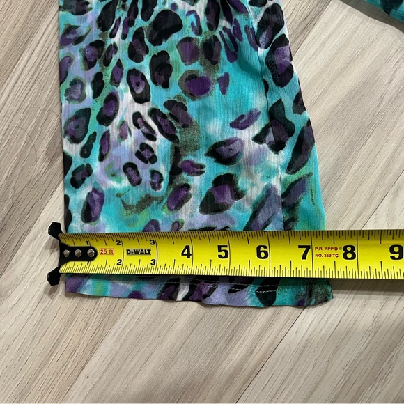 ONE WORLD Beach Cover-Up Size WOMENS Small V-Neck 3/4 Sleeve - Picture 14 of 17